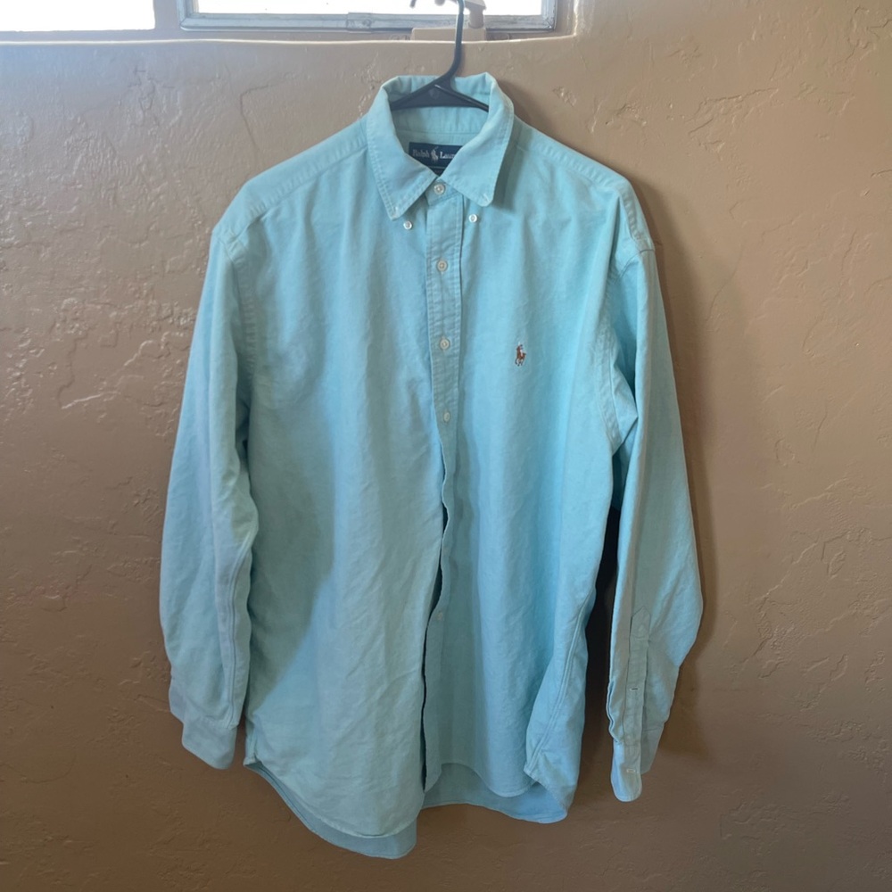Men's Light Blue Ralph Lauren Polo Shirt